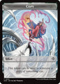 Magic: The Gathering Secrets of Strixhaven Copy // Spirit (0010) Double-Sided Token 1 // 10 T Near Mint Foil (Japanese)