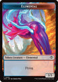 Magic: The Gathering Secrets of Strixhaven Elemental (0002) // Treasure Double-Sided Token 2 // 12 T Near Mint (Japanese)