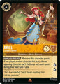 Disney Lorcana Wilds Unknown Ariel - Curious Traveler 18/204 Rare Near Mint Cold Foil
