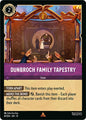 Disney Lorcana Wilds Unknown DunBroch Family Tapestry 67/204 Rare Near Mint Cold Foil