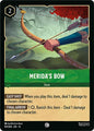 Disney Lorcana Wilds Unknown Merida's Bow 101/204 Common Near Mint