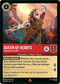 Disney Lorcana Wilds Unknown Queen of Hearts - Impatient Traveler 122/204 Rare Near Mint Cold Foil