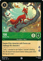 Disney Lorcana Wilds Unknown Tod - Nimble Fox 72/204 Common Near Mint Cold Foil