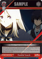 Weiss Schwarz The Eminence in Shadow Familial Search (SR) EIS/SX07-056S Super Rare Near Mint