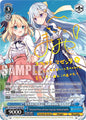 Weiss Schwarz Fujimi Fantasia Bunko Vol.2 Reincarnated Princess and Genius Young Lady, Anisphia & Euphyllia (SP) (B) Ftt/W120-E115SPb SP Special Rare Near Mint