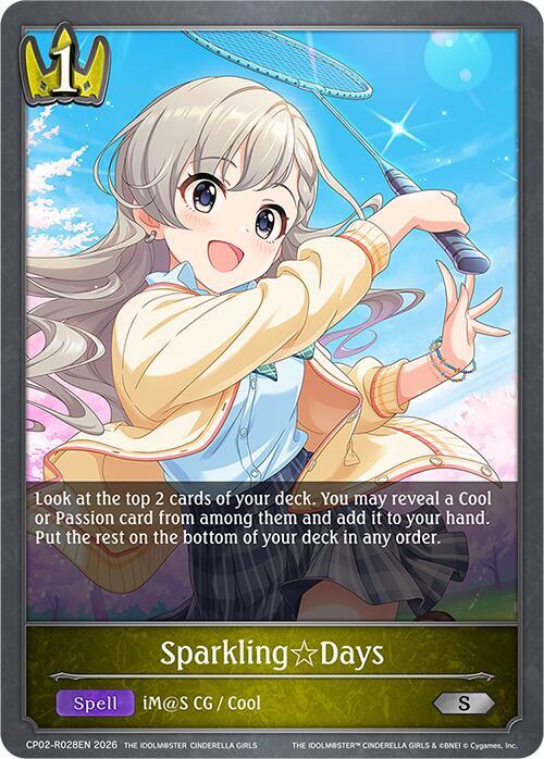 Shadowverse: Evolve ECP02: THE IDOLM@STER CINDERELLA GIRLS SparklingDays (Reprint) CP02-R028EN Silver Near Mint