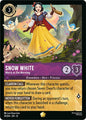 Disney Lorcana Wilds Unknown Snow White - Merry as the Morning 37/204 Legendary Near Mint