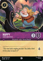 Disney Lorcana Wilds Unknown Happy - Joyful Adventurer (Foil) 43/204 Common Near Mint Cold Foil