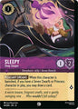 Disney Lorcana Wilds Unknown Sleepy - Deep Sleeper (Foil) 44/204 Common Near Mint Cold Foil