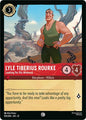 Disney Lorcana Wilds Unknown Lyle Tiberius Rourke - Looking for His Moment 105/204 Common Near Mint Cold Foil