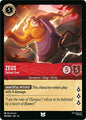 Disney Lorcana Wilds Unknown Zeus - Defiant God 109/204 Uncommon Near Mint