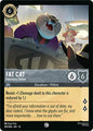 Disney Lorcana Wilds Unknown Fat Cat - Felonious Feline 182/204 Common Near Mint Cold Foil
