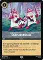 Disney Lorcana Wilds Unknown Card Advantage 198/204 Uncommon Near Mint Cold Foil