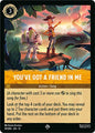 Disney Lorcana Wilds Unknown You've Got a Friend in Me 30/204 Super Rare Near Mint Cold Foil