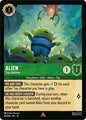 Disney Lorcana Wilds Unknown Alien - True Believer 83/204 Rare Near Mint Cold Foil