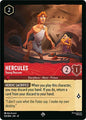 Disney Lorcana Wilds Unknown Hercules - Young Rescuer 123/204 Super Rare Near Mint Cold Foil