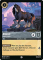 Disney Lorcana Wilds Unknown Angus - Mighty Horse 174/204 Common Near Mint