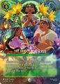 Disney Lorcana Wilds Unknown The Family Scattered (Enchanted) 231/204 Enchanted Near Mint Holofoil