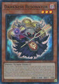 YuGiOh Blazing Dominion Darkness Resonator BLZD-EN001 Super Rare Near Mint 1st Edition