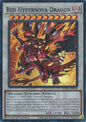 YuGiOh Blazing Dominion Red Hypernova Dragon BLZD-EN038 Super Rare Near Mint 1st Edition