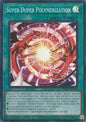 YuGiOh Blazing Dominion Super Duper Polymerization BLZD-EN069 Super Rare Near Mint 1st Edition