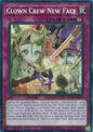 YuGiOh Blazing Dominion Clown Crew New Face BLZD-EN074 Common Near Mint 1st Edition