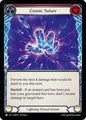 Flesh and Blood TCG Omens of the Third Age Cosmic Suture (Red) #OMN127 Rare Near Mint Rainbow Foil