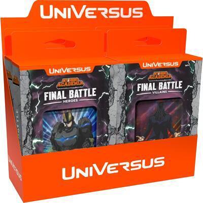 UniVersus Challenger Series Deck: My Hero Academia - Final Battle Display