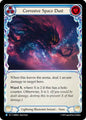 Flesh and Blood TCG Omens of the Third Age Corrosive Space Dust (Blue) #OMN014 Rare Near Mint