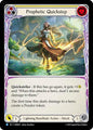 Flesh and Blood TCG Omens of the Third Age Prophetic Quickstep #OMN055 Rare Near Mint