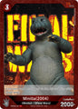 Godzilla Card Game Booster Set 4: Endless Wars Minilla (2004) (EBP04-037) EBP04-037 C Near Mint