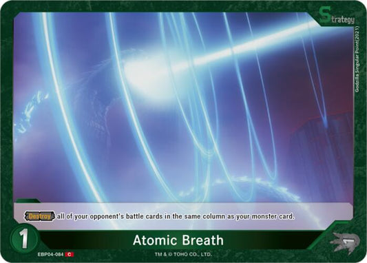 Godzilla Card Game Booster Set 4: Endless Wars Atomic Breath (EBP04-084) EBP04-084 C Near Mint