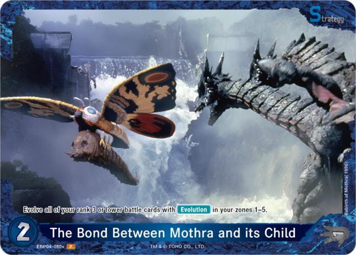 Godzilla Card Game Booster Set 4: Endless Wars The Bond Between Mothra and its Child (EBP04-080+) EBP04-080+ P Near Mint