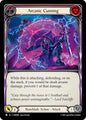 Flesh and Blood TCG Omens of the Third Age Arcanic Cunning (Red) #OMN088 Rare Near Mint
