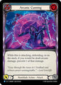 Flesh and Blood TCG Omens of the Third Age Arcanic Cunning (Blue) #OMN090 Rare Near Mint