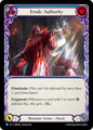 Flesh and Blood TCG Omens of the Third Age Erode Authority (Yellow) #OMN045 Rare Near Mint
