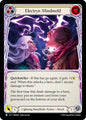 Flesh and Blood TCG Omens of the Third Age Electryn Mindmeld (Yellow) #OMN054 Rare Near Mint Rainbow Foil