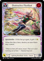 Flesh and Blood TCG Omens of the Third Age Destructive Fleetfoot (Red) #OMN062 Common Near Mint