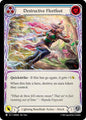 Flesh and Blood TCG Omens of the Third Age Destructive Fleetfoot (Blue) #OMN064 Common Near Mint
