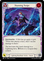 Flesh and Blood TCG Omens of the Third Age Stunning Swipe (Blue) #OMN076 Common Near Mint Rainbow Foil