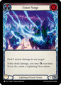 Flesh and Blood TCG Omens of the Third Age Enion Surge (Red) #OMN112 Common Near Mint Rainbow Foil