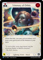 Flesh and Blood TCG Omens of the Third Age Visionary Of Orbits (Red) #OMN151 Rare Near Mint