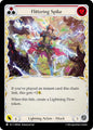 Flesh and Blood TCG Omens of the Third Age Flittering Spike (Red) #OMN166 Common Near Mint Rainbow Foil