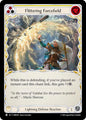Flesh and Blood TCG Omens of the Third Age Flittering Forcefield (Yellow) #OMN182 Common Near Mint