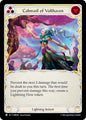 Flesh and Blood TCG Omens of the Third Age Calmveil Of Volthaven (Yellow) #OMN185 Common Near Mint