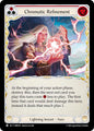 Flesh and Blood TCG Omens of the Third Age Chromatic Refinement (Red) #OMN193 Common Near Mint
