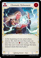 Flesh and Blood TCG Omens of the Third Age Chromatic Refinement (Blue) #OMN195 Common Near Mint