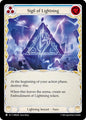 Flesh and Blood TCG Omens of the Third Age Sigil Of Lightning (Blue) #OMN200 Common Near Mint