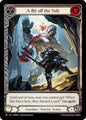 Flesh and Blood TCG Omens of the Third Age A Bit Off The Side (Red) #OMN243 Majestic Near Mint