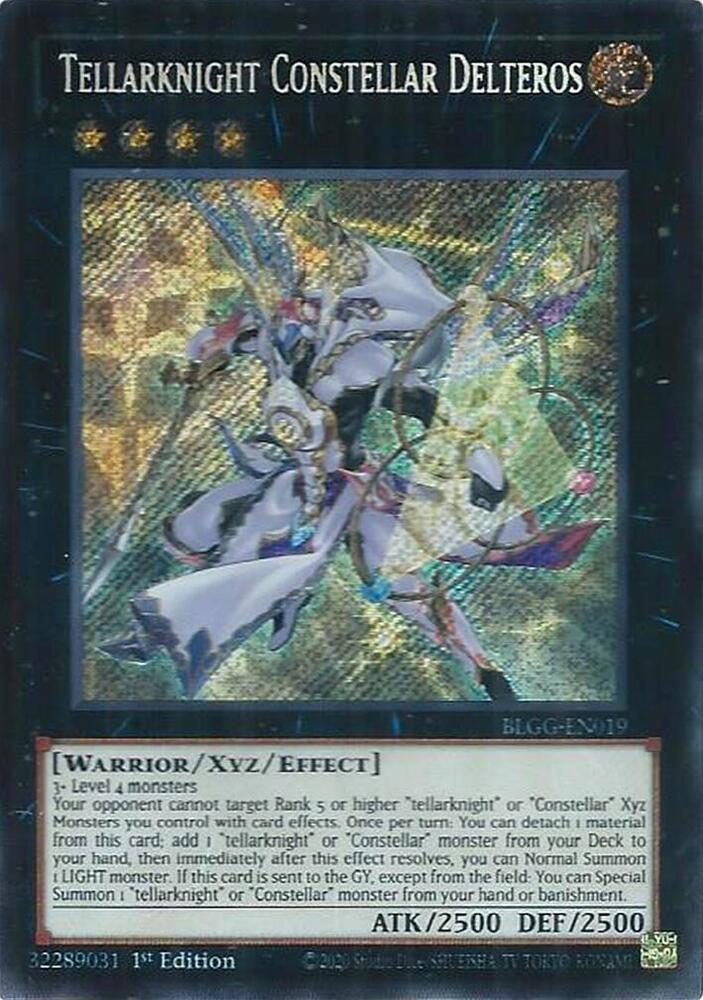 YuGiOh Battles of Legend: Glorious Gallery [Tellarknight Constellar Delteros] #BLGG-EN019 Secret Rare Near Mint